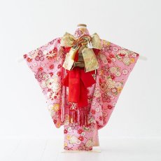 画像2: 花づくしピンク　【対応身長】１０５〜１１５cm (2)