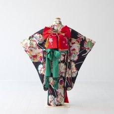 画像4: 【KIMONOTTE】７歳ブラック　 【対応身長】１２０cm〜１３８cm (4)