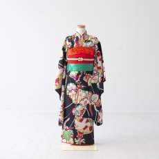 画像2: 【KIMONOTTE】７歳ブラック　 【対応身長】１２０cm〜１３８cm (2)