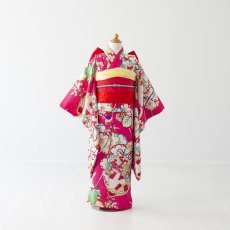 画像2: 【KIMONOTTE】　７歳ピンク　 【対応身長】１２０cm〜１３８cm (2)