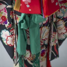 画像7: 【KIMONOTTE】７歳ブラック　 【対応身長】１２０cm〜１３８cm (7)