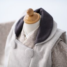 画像4: 被布マロン　茶えり　【対応身長】８５cm〜１００cm (4)