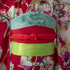 画像4: 【KIMONOTTE】　７歳　レッド　 【対応身長】１２０cm〜１３８cm (4)