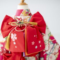 画像8: 【KIMONOTTE】　７歳ピンク　 【対応身長】１２０cm〜１３８cm (8)