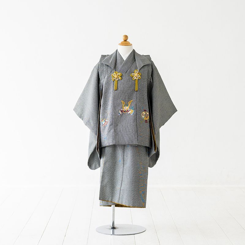 画像1: 被布グレー 【対応身長】８５cm〜100cm (1)